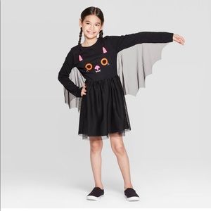 Cat & Jack bat dress with underarm “wings” in size S 6/6x